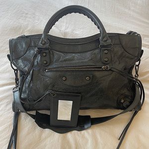 Balenciaga Agneau Classic City Black